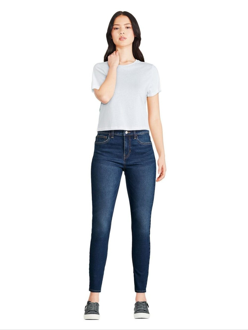 New With Tags Women's Size 18 George High Waist Skinny Leg Blue Jeggings